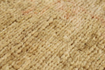 3x9 Brown and Pink Modern Contemporary Runner