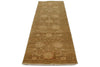 3x9 Brown and Pink Modern Contemporary Runner