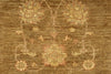 3x9 Brown and Pink Modern Contemporary Runner