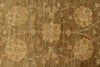 3x9 Brown and Pink Modern Contemporary Runner