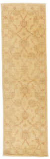 2x8 Ivory Turkish Oushak Runner