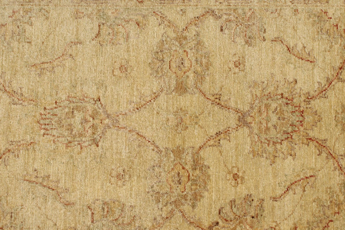 2x8 Ivory Turkish Oushak Runner