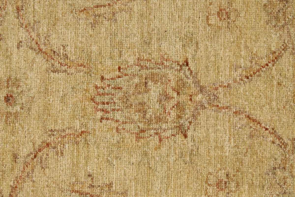 2x8 Ivory Turkish Oushak Runner