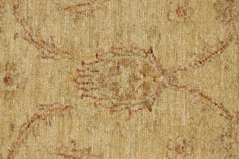 2x8 Ivory Turkish Oushak Runner