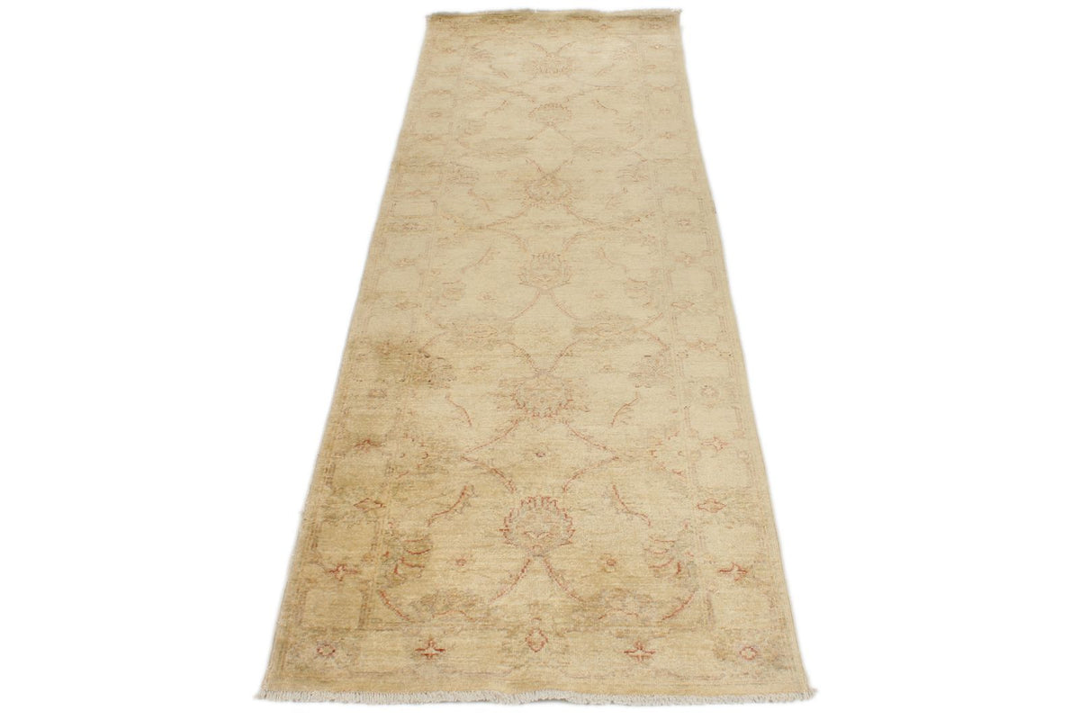2x8 Ivory Turkish Oushak Runner