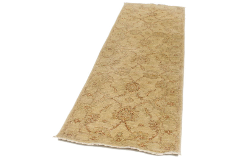 2x8 Ivory Turkish Oushak Runner