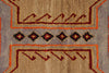 4x13 Brown and Red Turkish Tribal Runner
