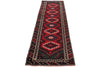 3x10 Red and Navy Anatolian Tribal Runner
