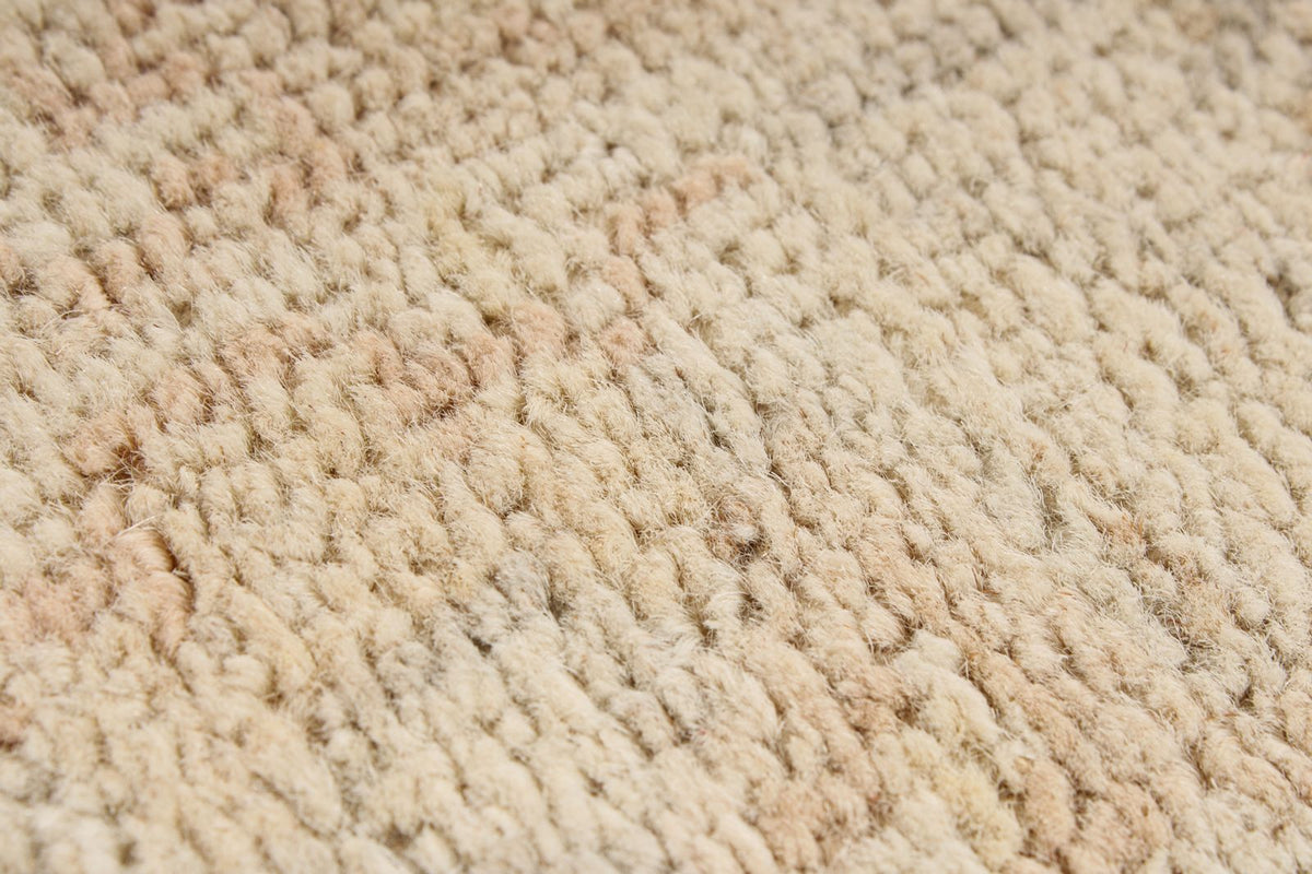 4x6 Off White and Blue Turkish Oushak Rug