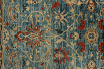 9x12 Blue and Light Blue Traditional Rug