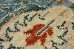 9x12 Blue and Light Blue Traditional Rug