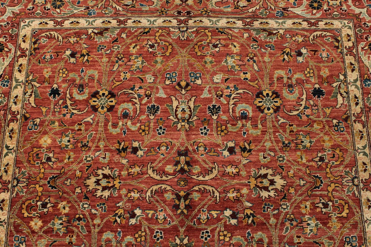 5x8 Rust Anatolian Traditional Rug