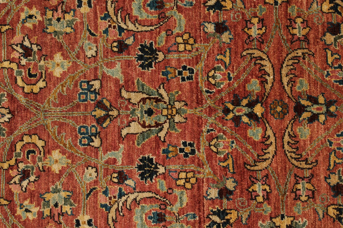 5x8 Rust Anatolian Traditional Rug