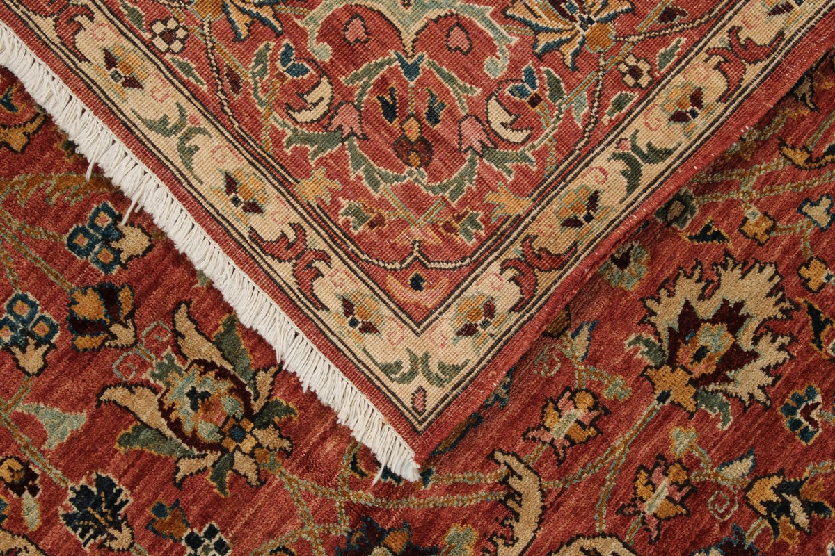 5x8 Rust Anatolian Traditional Rug