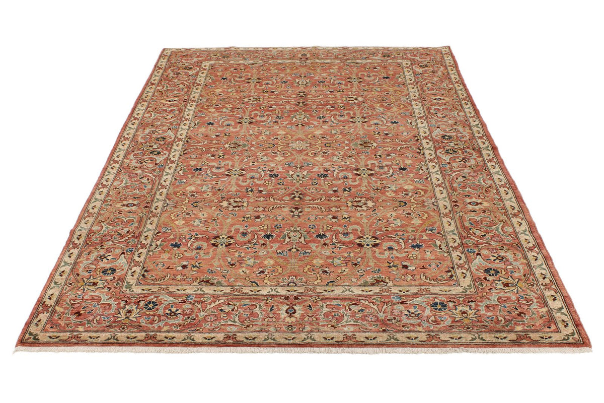 5x8 Rust Anatolian Traditional Rug