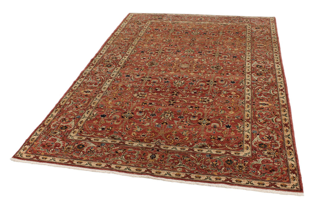 5x8 Rust Anatolian Traditional Rug
