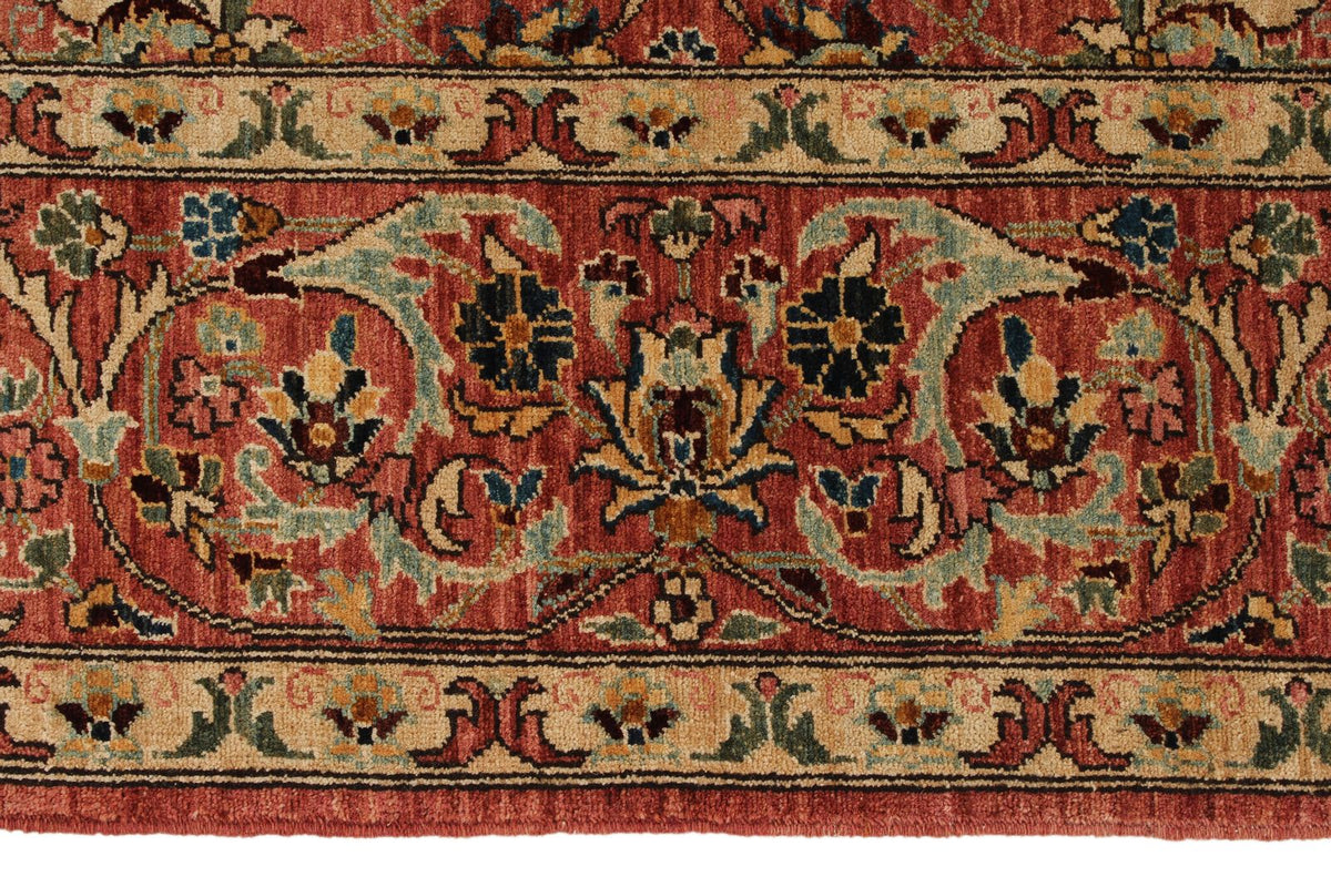 5x8 Rust Anatolian Traditional Rug