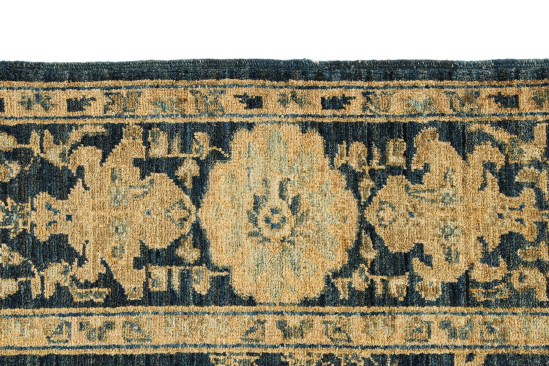 5x7 Navy Traditional Rug