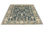 5x7 Navy Traditional Rug