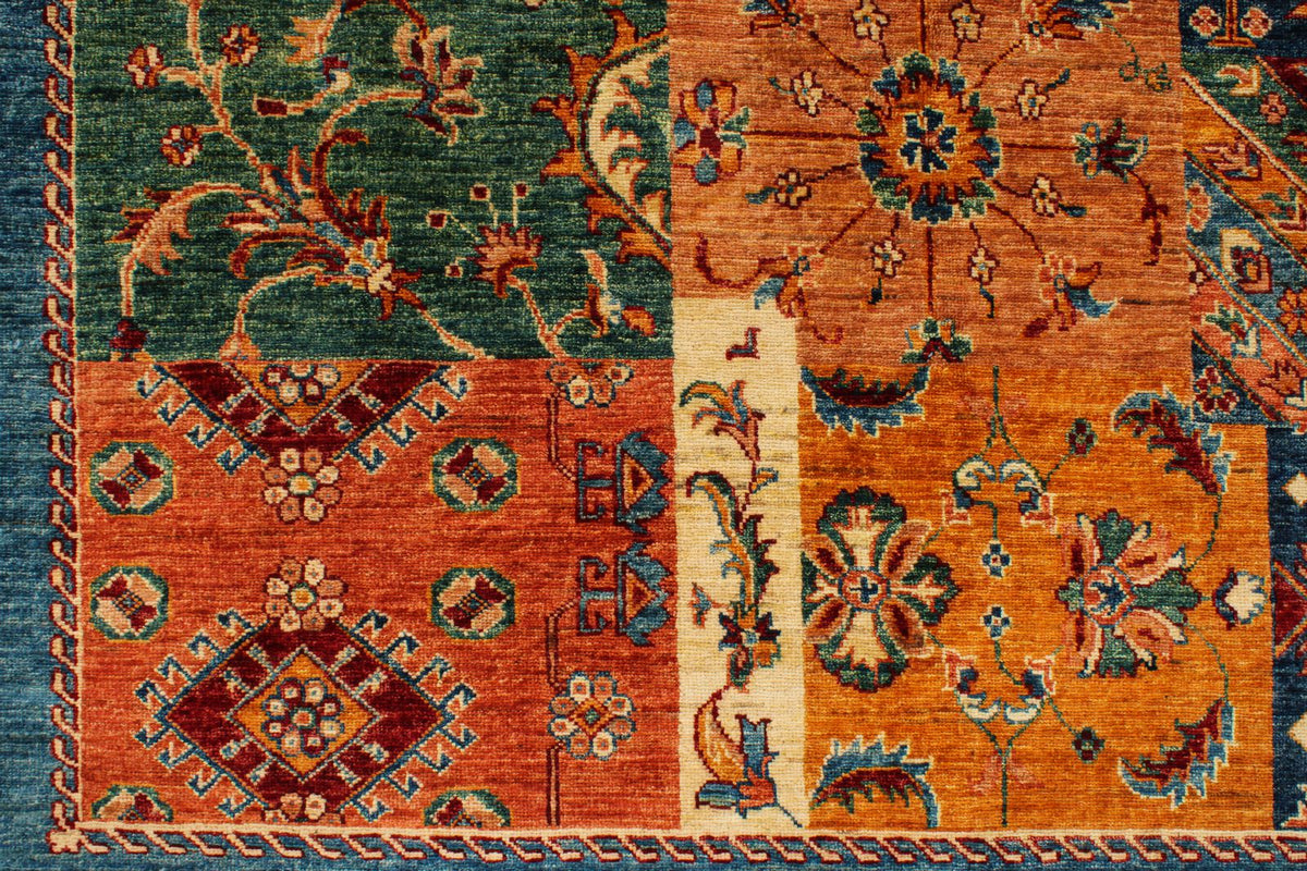 5x8 Multicolor Turkish Patchwork Rug