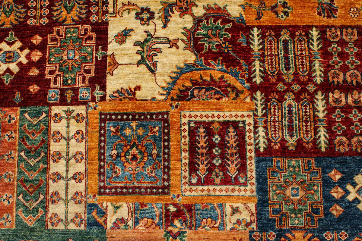 5x8 Multicolor Turkish Patchwork Rug