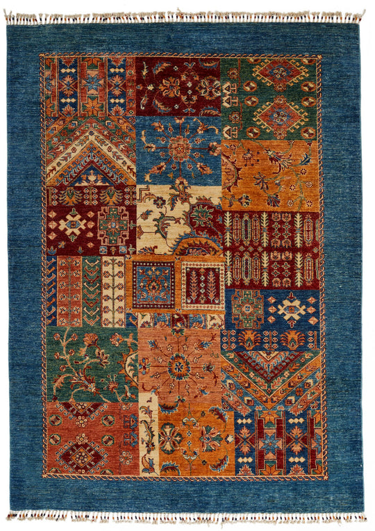 5x8 Multicolor Turkish Patchwork Rug
