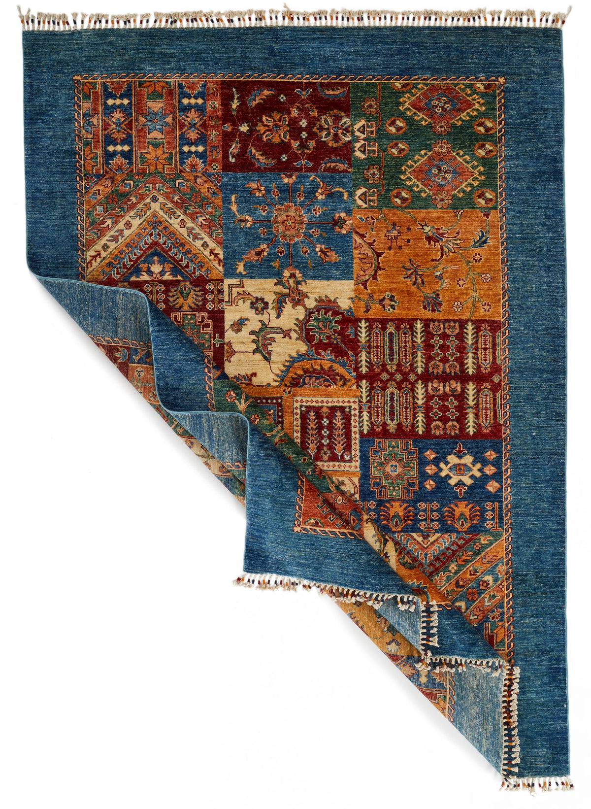 5x8 Multicolor Turkish Patchwork Rug