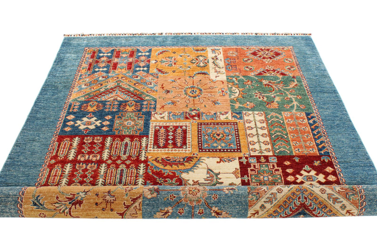 5x8 Multicolor Turkish Patchwork Rug