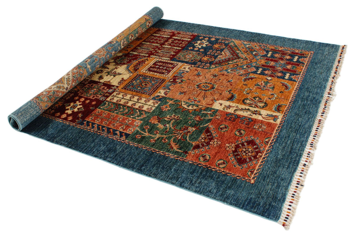 5x8 Multicolor Turkish Patchwork Rug