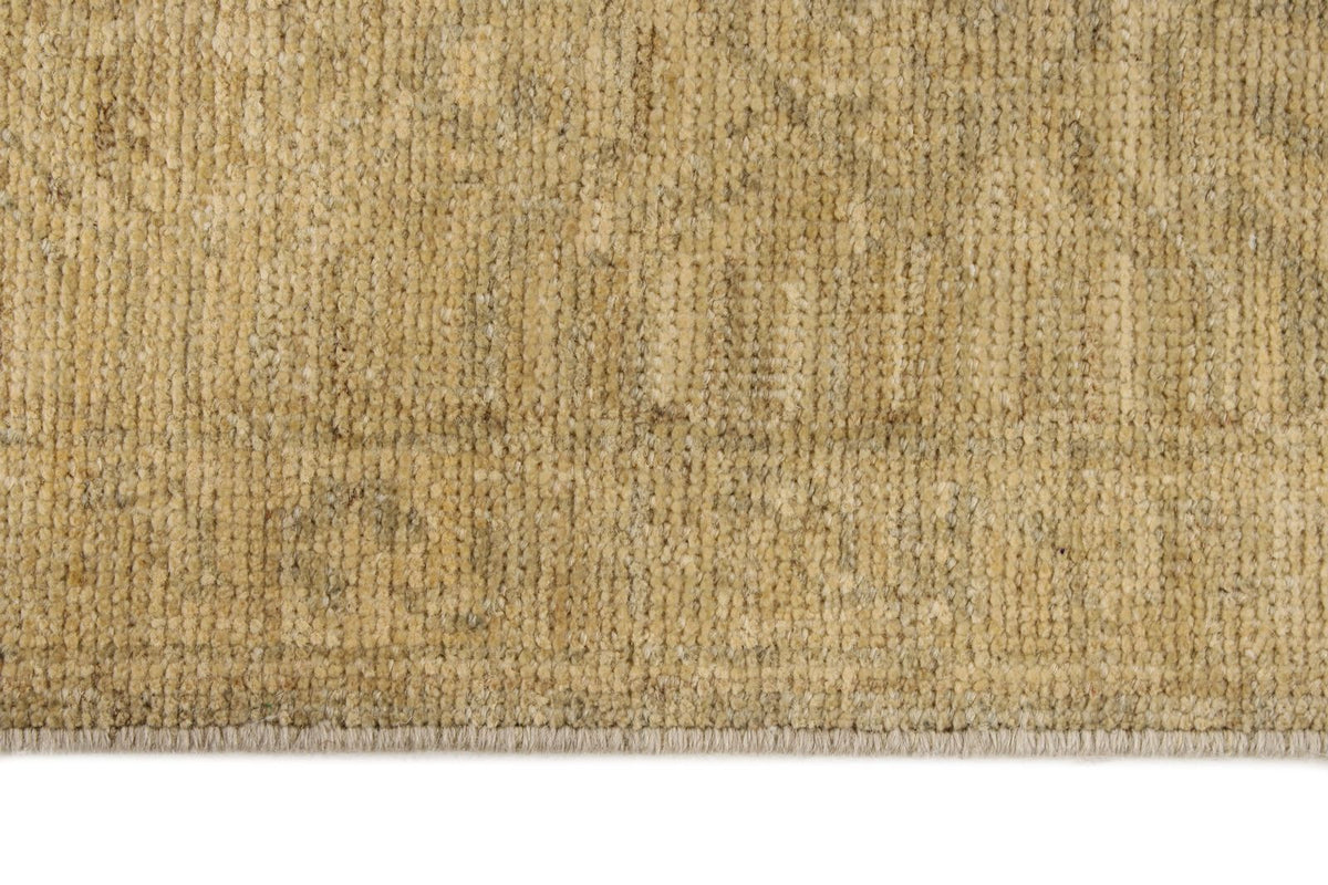 5x12 Gray and Ivory Turkish Tribal Runner