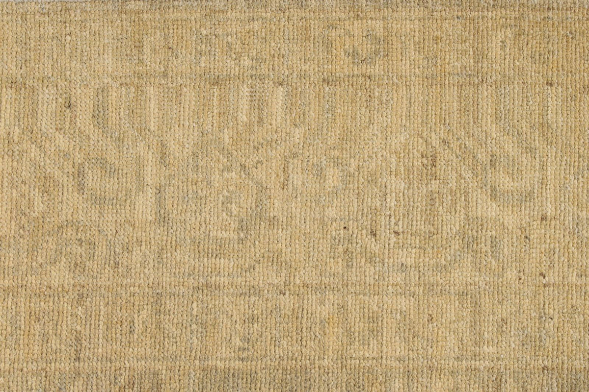 5x12 Gray and Ivory Turkish Tribal Runner