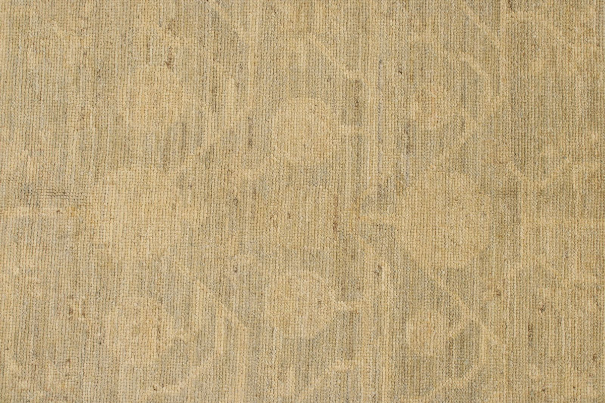5x12 Gray and Ivory Turkish Tribal Runner