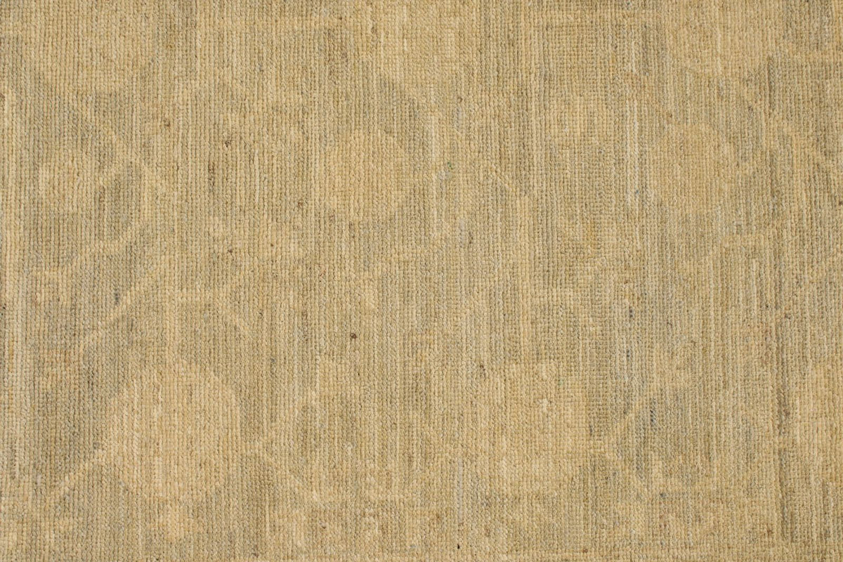 5x12 Gray and Ivory Turkish Tribal Runner
