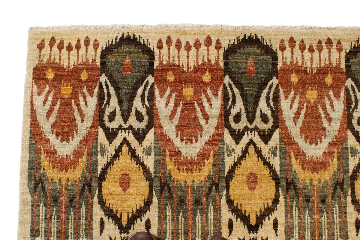 12x16 Multicolor and Ivory Modern Contemporary Rug