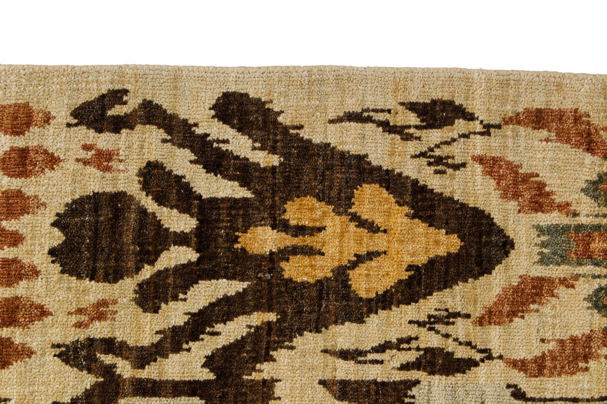 12x16 Multicolor and Ivory Modern Contemporary Rug