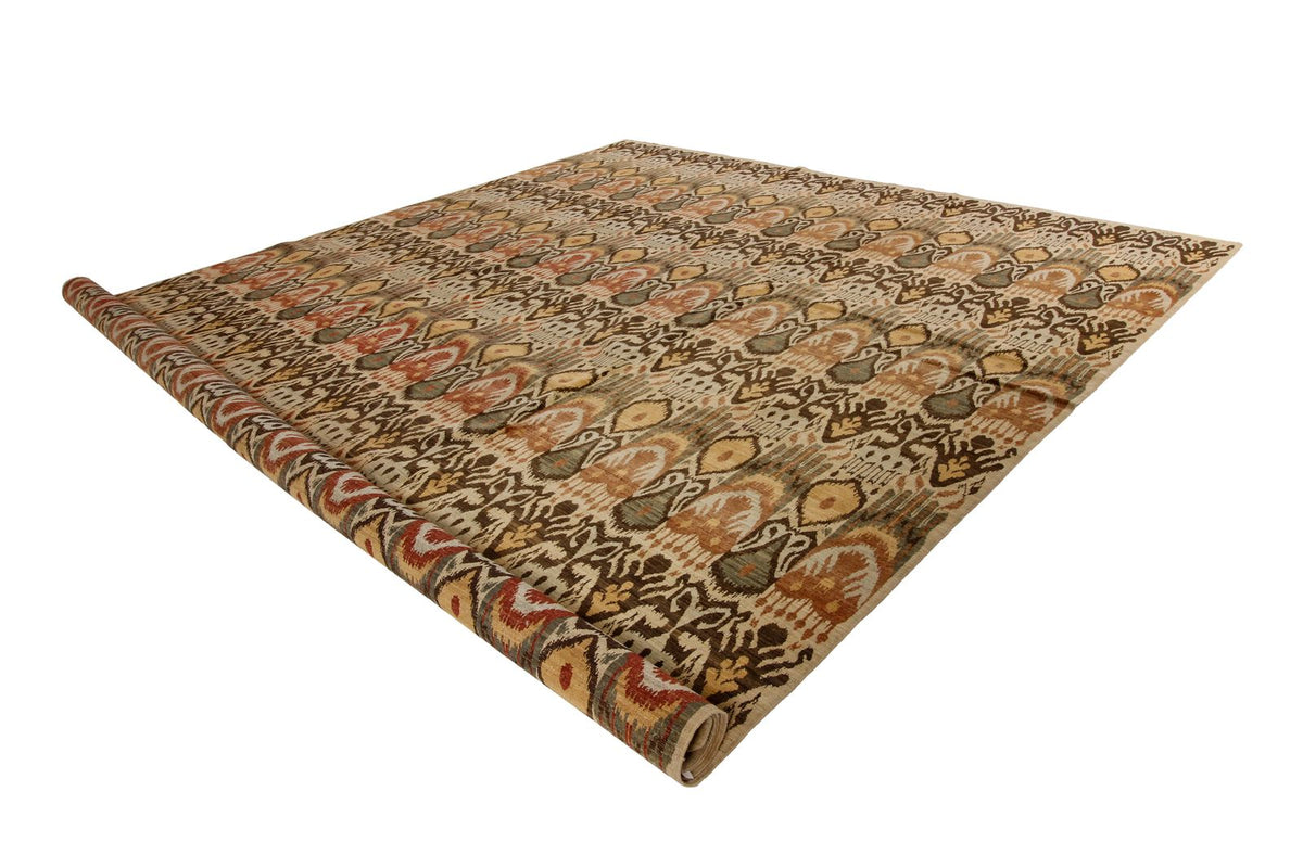 12x16 Multicolor and Ivory Modern Contemporary Rug