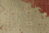 13x15 Beige and Red Turkish Oushak Rug