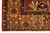 4x6 Red and Gold Turkish Tribal Rug