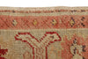 4x7 Red and Ivory Turkish Tribal Rug