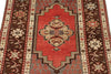 4x6 Red and Brown Turkish Tribal Rug