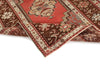 4x6 Red and Brown Turkish Tribal Rug