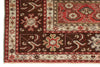 4x6 Red and Brown Turkish Tribal Rug