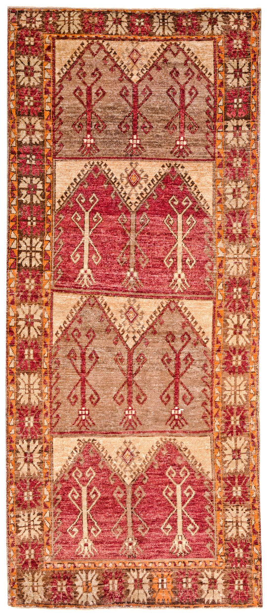 5x11 Multicolor Turkish Tribal Runner