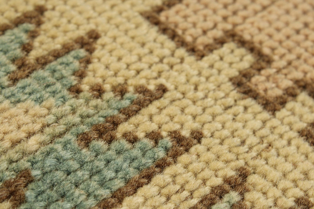 3x15 Pink and Green Turkish Tribal Runner