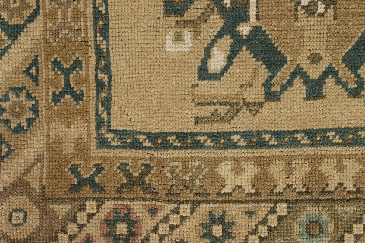 3x8 Ivory Turkish Tribal Runner