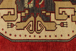 5x10 Red and Gray Turkish Tribal Runner