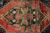 4x11 Multicolor and Ivory Turkish Tribal Runner