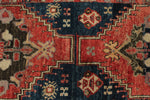 4x11 Multicolor and Ivory Turkish Tribal Runner