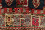 4x11 Multicolor and Ivory Turkish Tribal Runner
