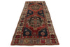 4x11 Multicolor and Ivory Turkish Tribal Runner